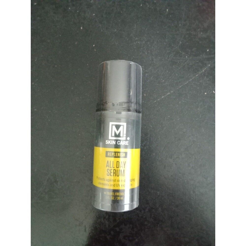 M Skin Care Replenish All Day Facial Serum for Men Antioxidant Rich Vitamin-E